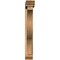 Ekena Millwork Funston Traditional Smooth Bracket w/ Offset Brace, Western Red Cedar, 5 1/2"W x 32"D x 40"H BKT0604X32X40FST01SWR - alternate 4